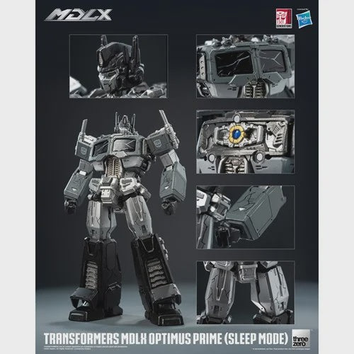 TRANSFORMERS OPTIMUS PRIME SLEEP MODE MDLX ACTION FIGURE - EXCLUSIVE-Figuras-Threezero-Akibara Xpress