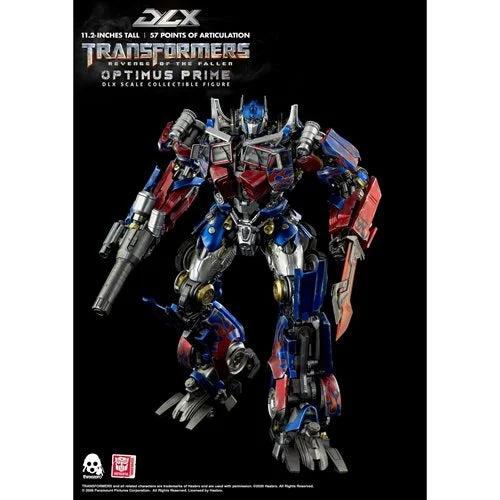 TRANSFORMERS: REVENGE OF THE FALLEN OPTIMUS PRIME DLX ACTION FIGURE-Figuras-THREE ZERO-Akibara Xpress
