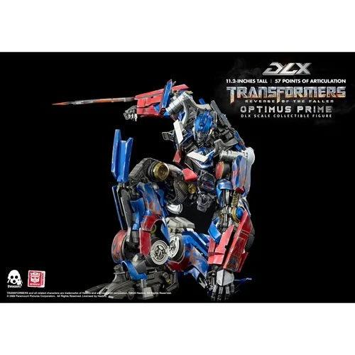 TRANSFORMERS: REVENGE OF THE FALLEN OPTIMUS PRIME DLX ACTION FIGURE-Figuras-THREE ZERO-Akibara Xpress