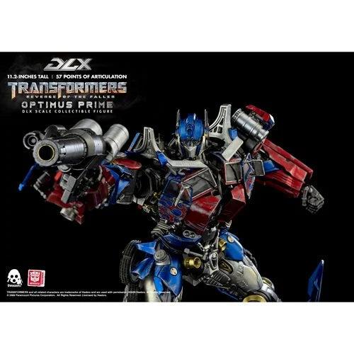 TRANSFORMERS: REVENGE OF THE FALLEN OPTIMUS PRIME DLX ACTION FIGURE-Figuras-THREE ZERO-Akibara Xpress