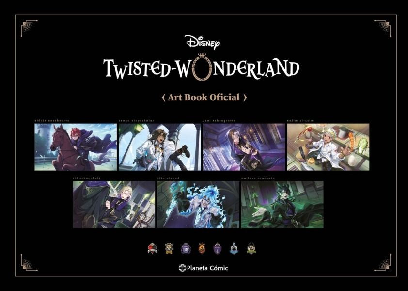 TWISTED WONDERLAND ARTBOOK EUROPA