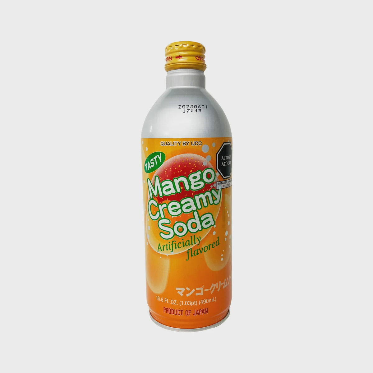 UCC Mango Creamy Soda 490ml-Alimentos-Asian Food-Akibara Xpress