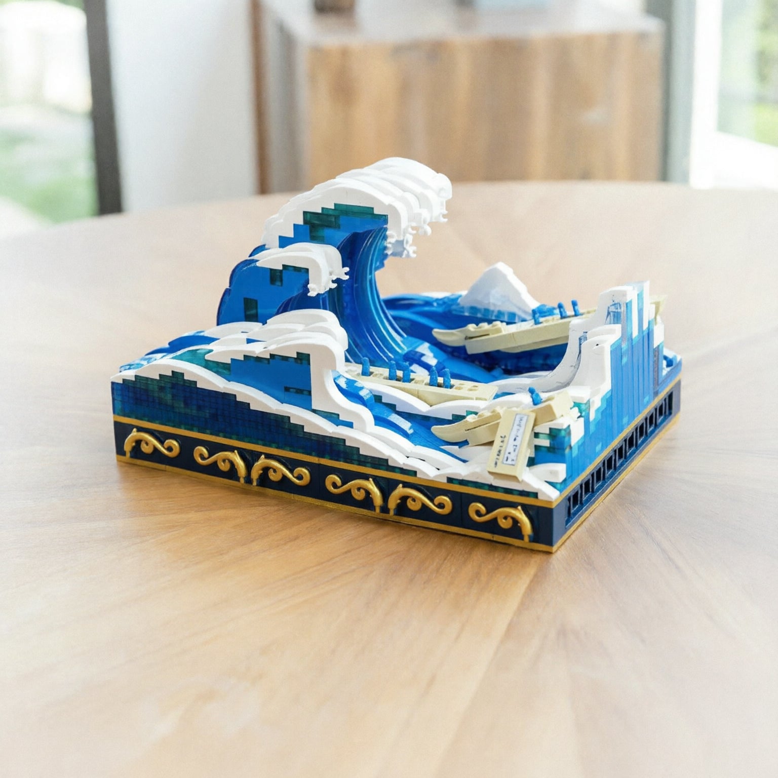 UKIYO-E Kanagawa Surfing-Figuras-PANTASY-Akibara Xpress