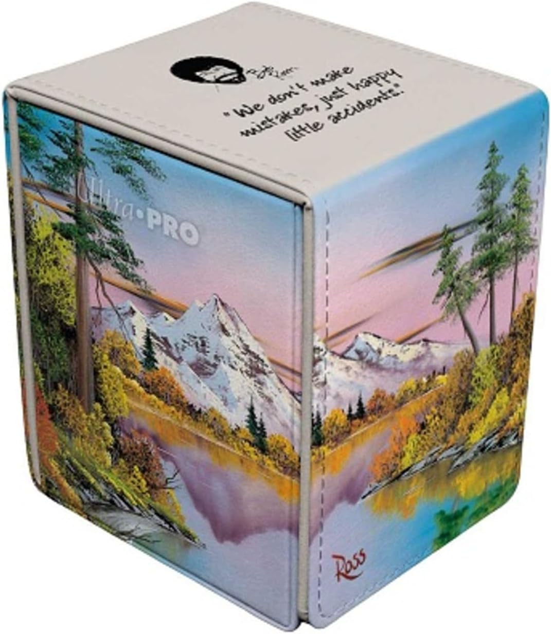 ULTRA PRO BOB ROSS MIGHTY MOUNTAIN LAKE ALCOVE FLIP-TCG-Juegos de Mesa-Akibara Xpress