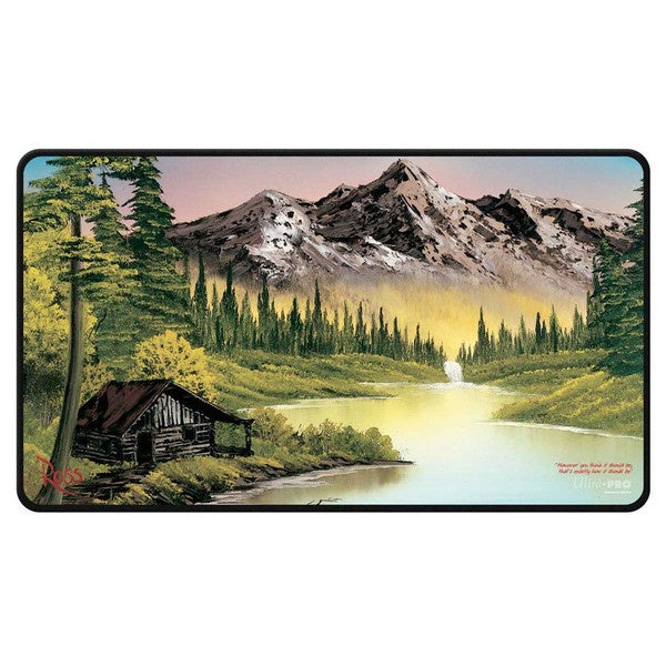 ULTRA PRO BOB ROSS MOUNTAIN RETREAT BLACK STITCHED PLAY-Juegos De Mesa-Juegos de Mesa-Akibara Xpress