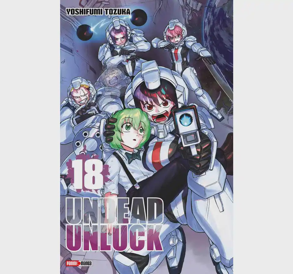 UNDEAD UNLUCK N.18-Mangas Panini-PANINI-Akibara Xpress