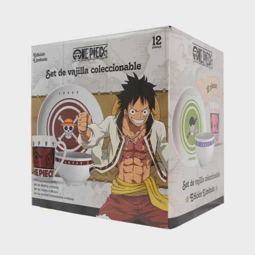 VAJILLA ONE PIECE-Tazas-Geek Industry-Akibara Xpress