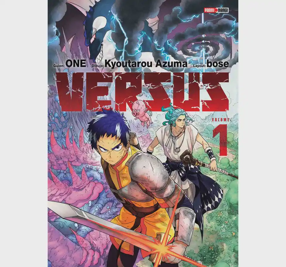 VERSUS N.1-Mangas Panini-PANINI-Akibara Xpress