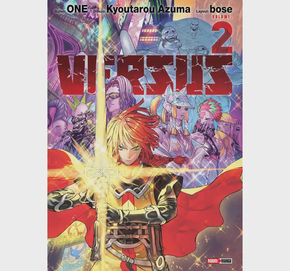 VERSUS N.2-Mangas Panini-PANINI-Akibara Xpress