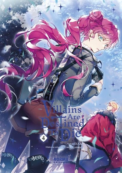VILLAINS ARE DESTINED TO DIE 04 EUROPA-Mangas Españoles-NORMA-Akibara Xpress