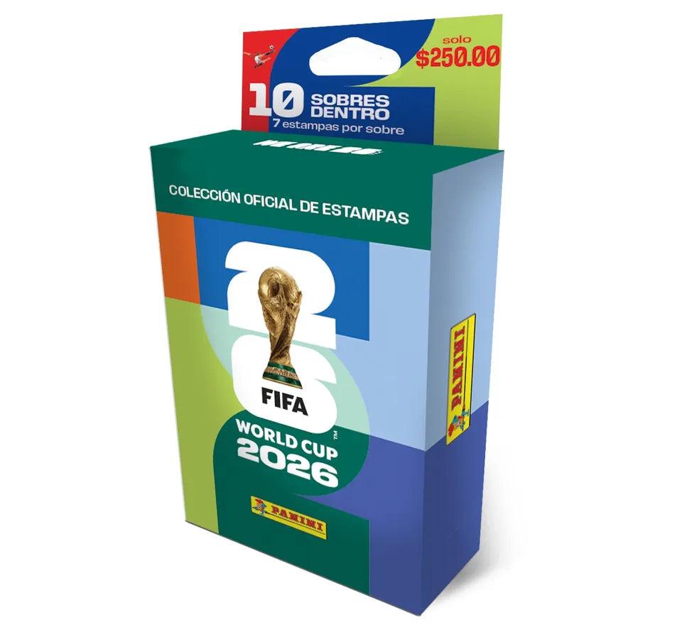 WORLD CUP 2026 BLISTER 10 SOBRES-Comics-PANINI-Akibara Xpress