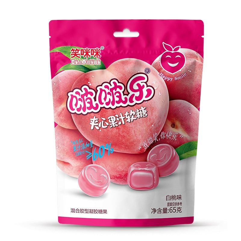 XIAOMIMI GOMITAS SABOR DURAZNO BLANCO-Alimentos-KOKORO-Akibara Xpress