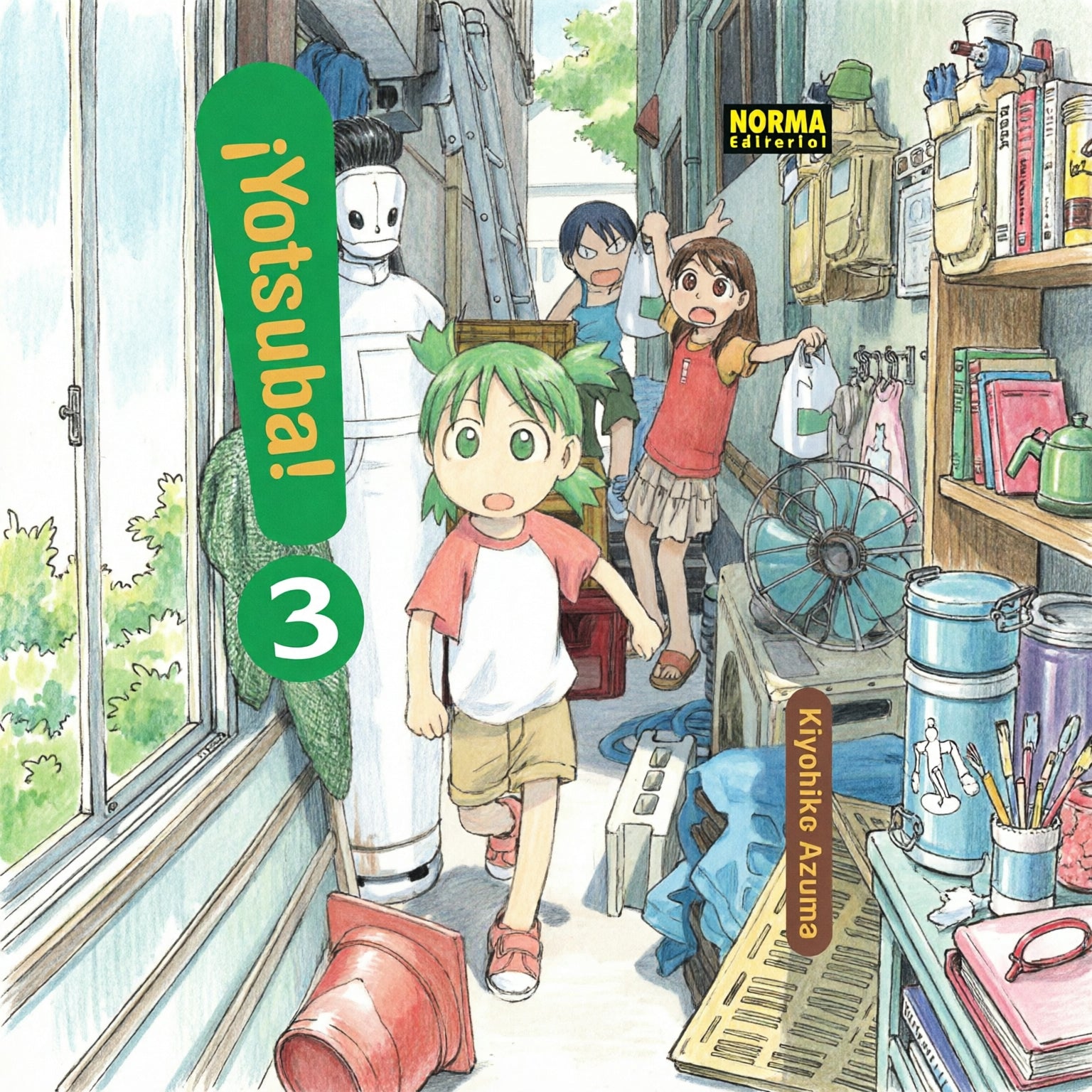 ¡YOTSUBA! N.3 EUROPA-Mangas Españoles-NORMA-Akibara Xpress