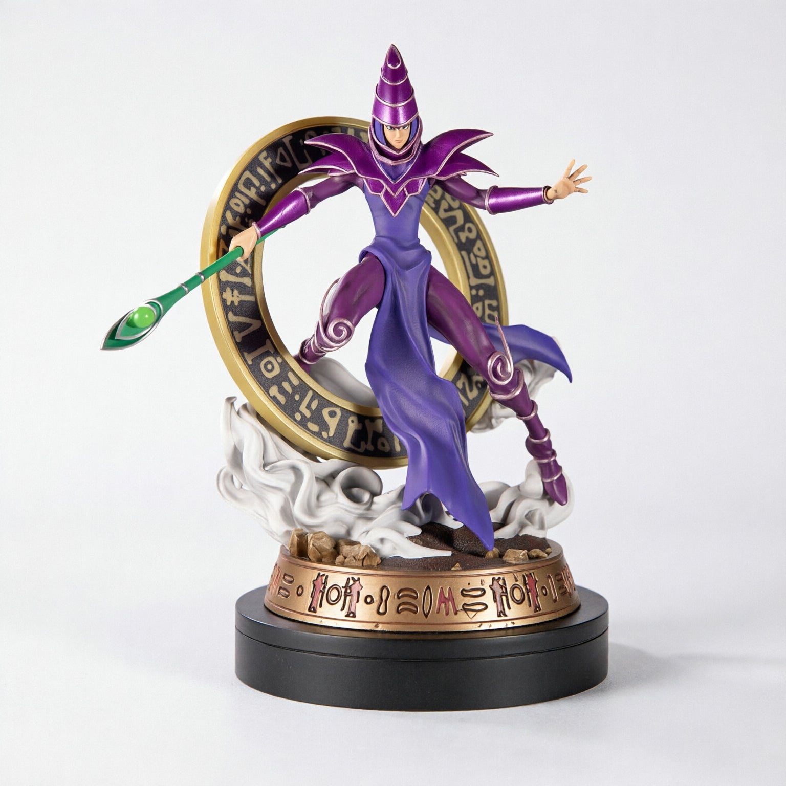 Yu-Gi-Oh! Dark Magician PVC Statue (Purple Variant)-Figuras-First4Figures-Akibara Xpress