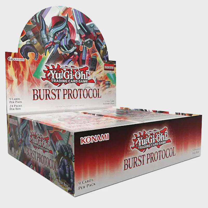 YU GI OH TCG BURST PROTOCOL BOOSTER DISPLAY ESPANOL-TCG-Juegos de Mesa-Akibara Xpress