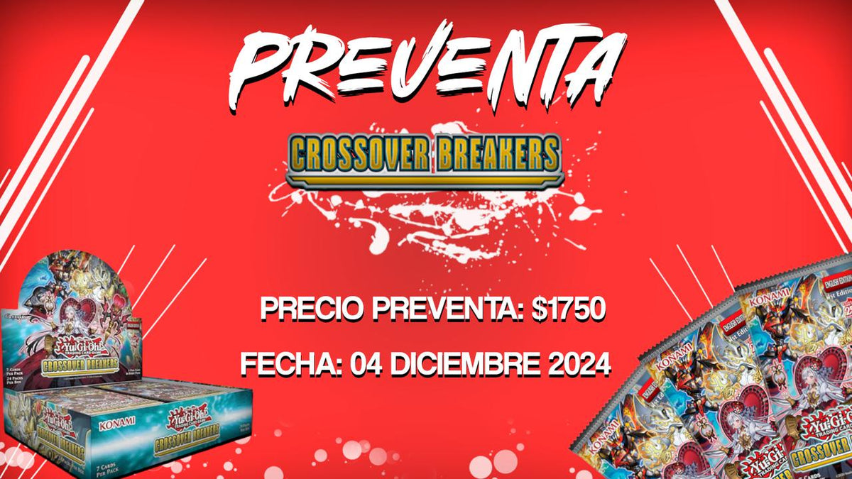 YU GI OH TCG CROSSOVER BREAKERS-TCG-Juegos de Mesa-Akibara Xpress
