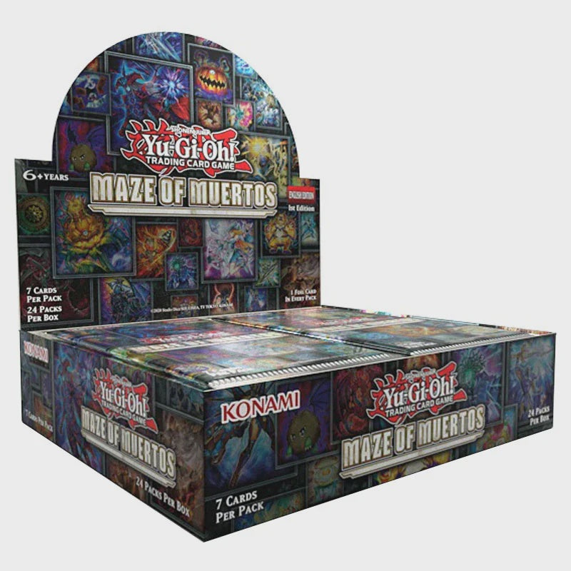YU GI OH TCG MAZE OF MUERTOS BOOSTER DISPLAY ESPANOL-TCG-Juegos de Mesa-Akibara Xpress