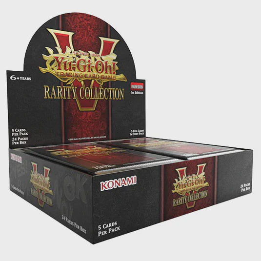YU GI OH TCG RARITY COLLECTION V BOOSTER DISPLAY INGLES-TCG-Juegos de Mesa-Akibara Xpress