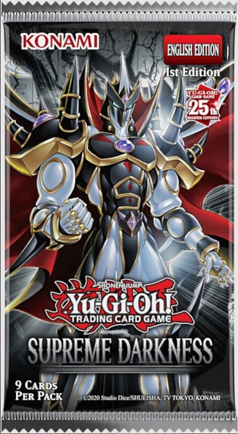 YU GI OH TCG SUPREME DARKNESS BOOSTER-TCG-Juegos de Mesa-Akibara Xpress