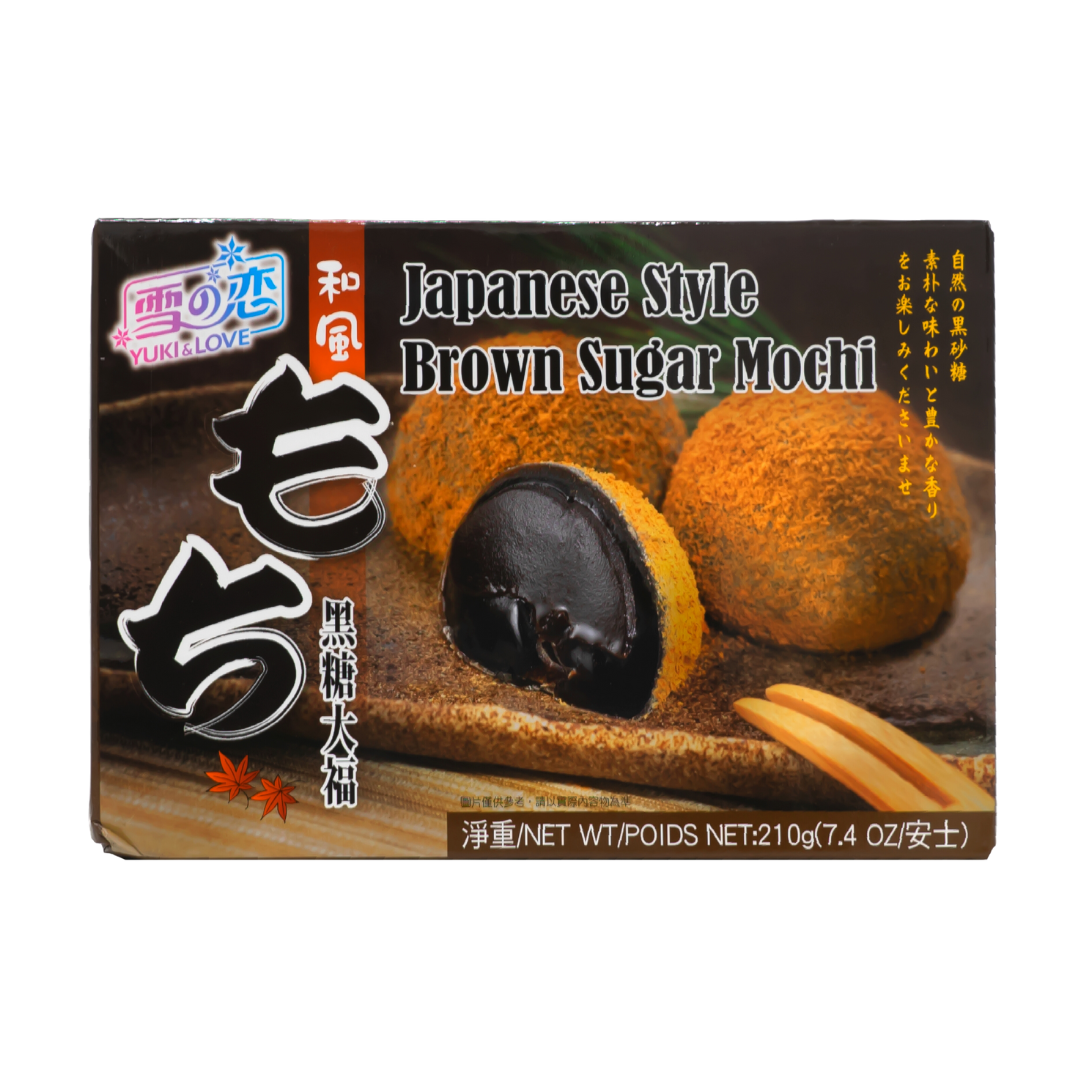 YUKI LOVE Japan Mochi Brown Sugar 210g-Alimentos-Asian Food-Akibara Xpress