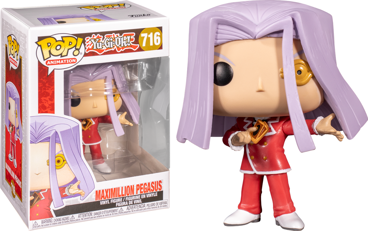 Funko Yu-Gi-Oh Maximillion Pegasus Pop 716 ! Vinyl Figure,