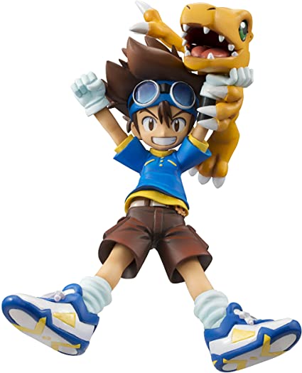 4 FIGURE SET G.E.M Digimon Adventure Taichi, Yamato, Hikari, Takeru-Figuras-MEGAHOUSE-Akibara Xpress