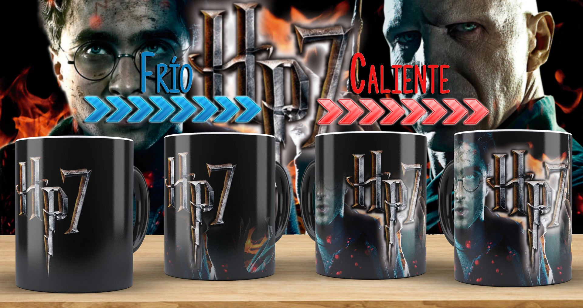 Taza Magica Harry Potter 005