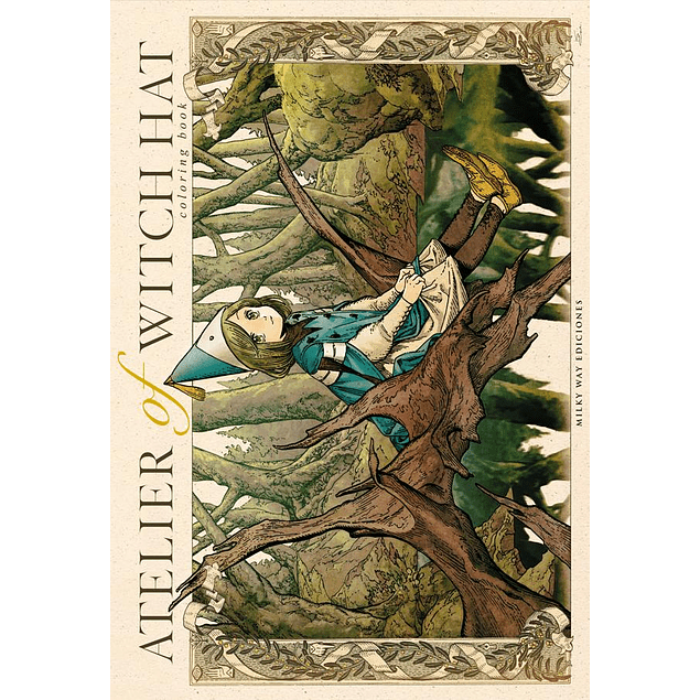 ATELIER OF THE WITCH HAT COLORING BOOK