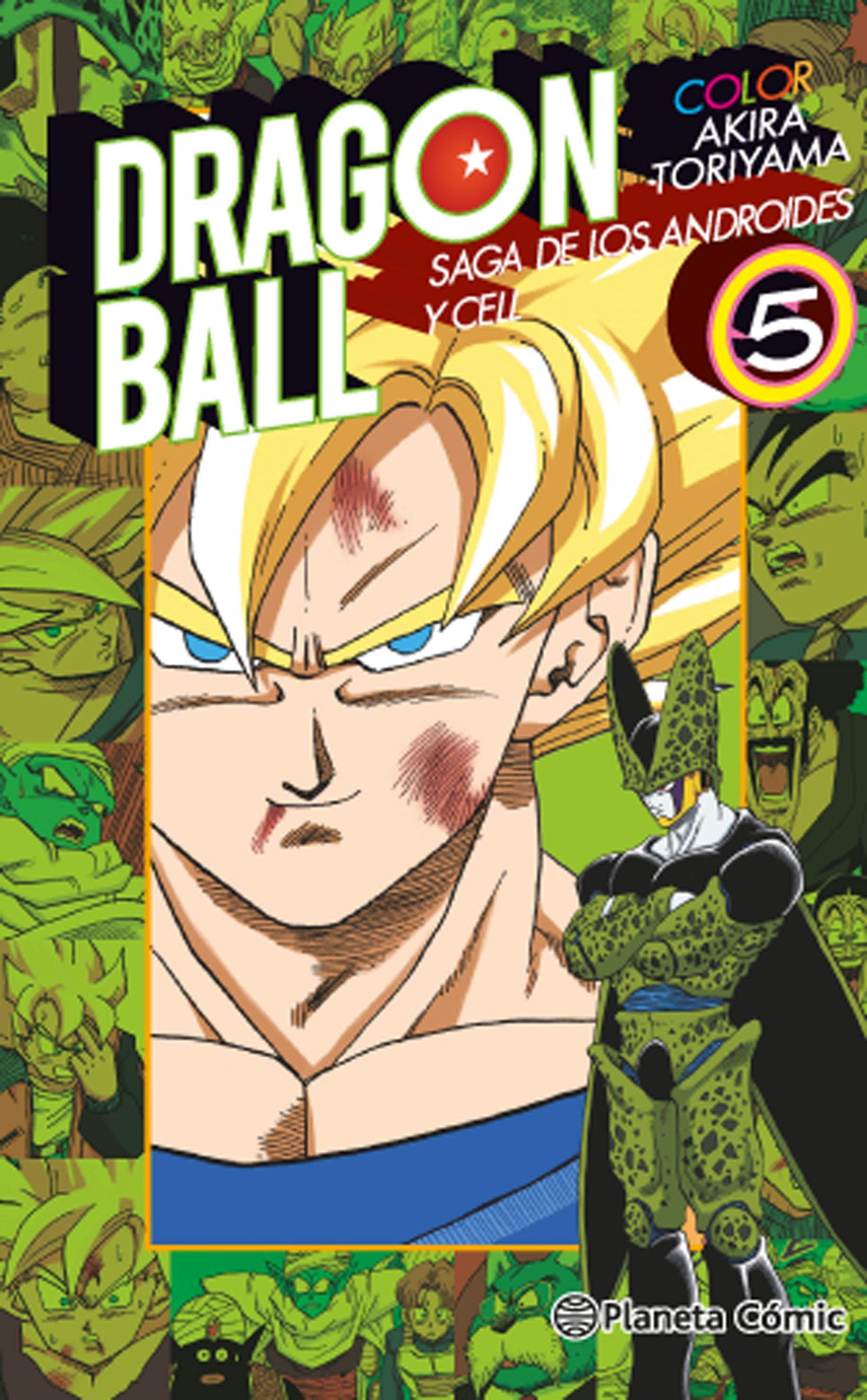 DRAGON BALL COLOR CELL 5 EUROPA