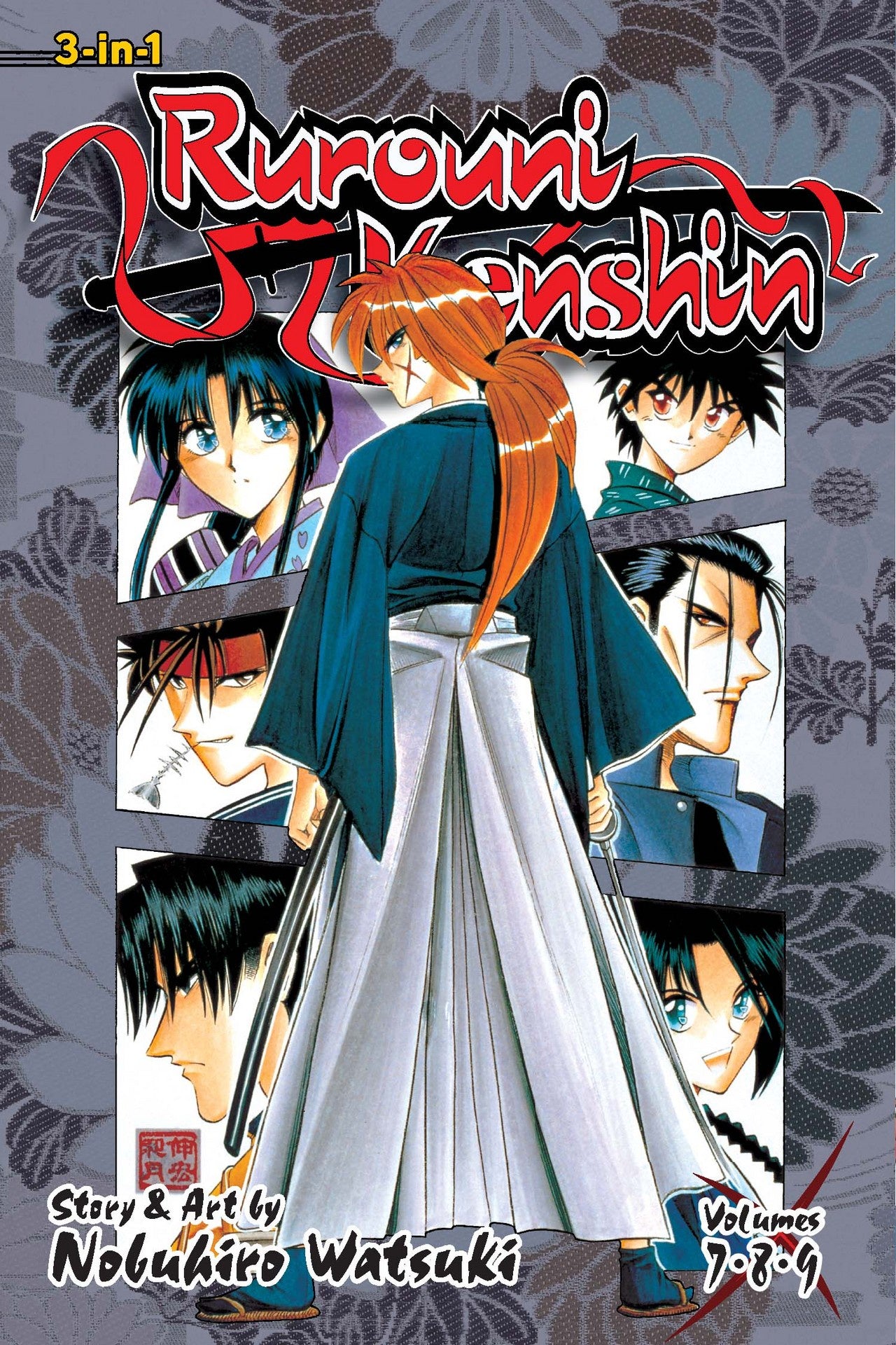 RUROUNI KENSHIN VOL (7-9) 3 IN 1 INGLES