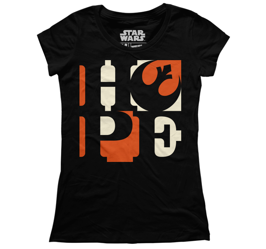 Mujer Star Wars Rebeldes Negro G