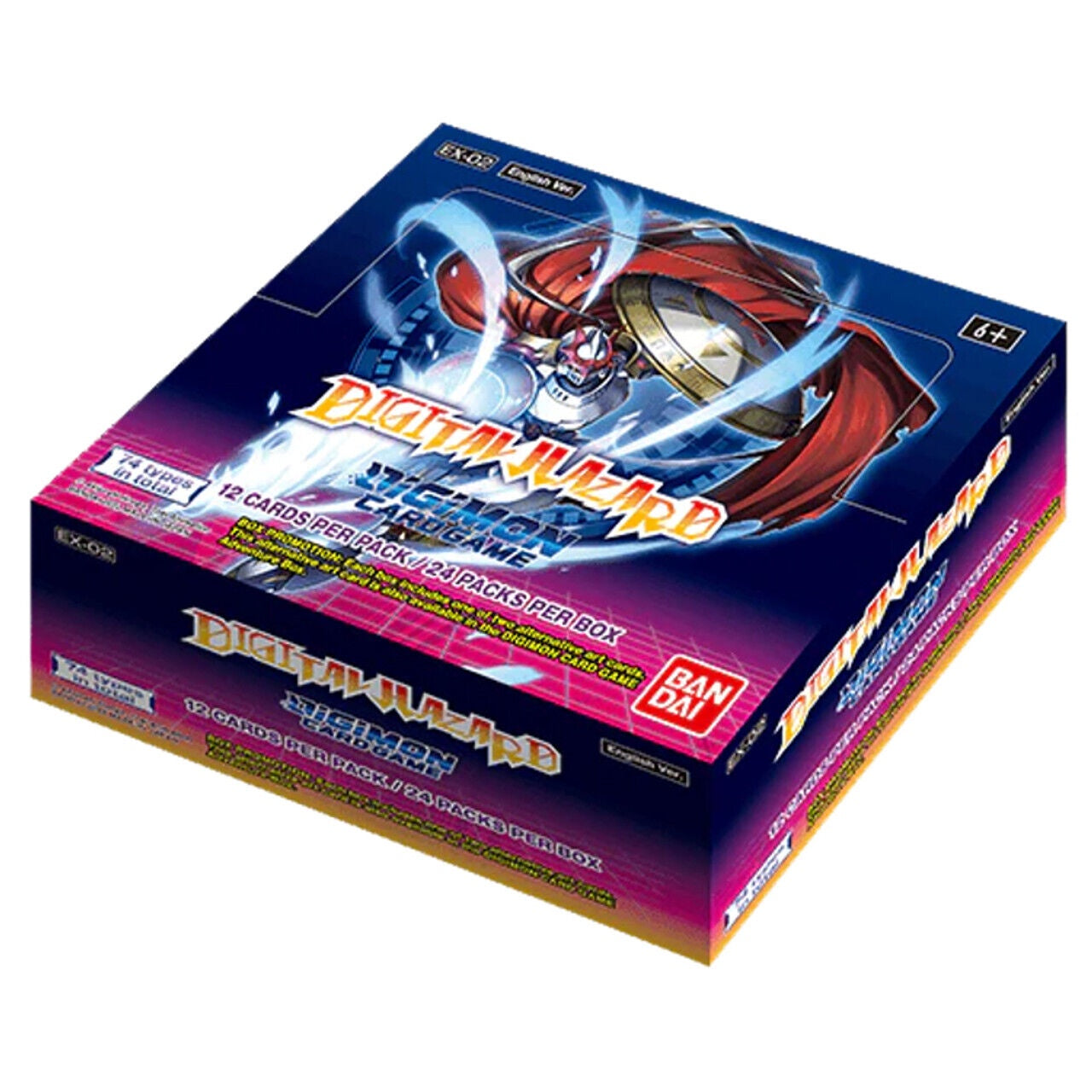 DIGIMON TCG DIGITAL HAZARD BOOSTER BOX