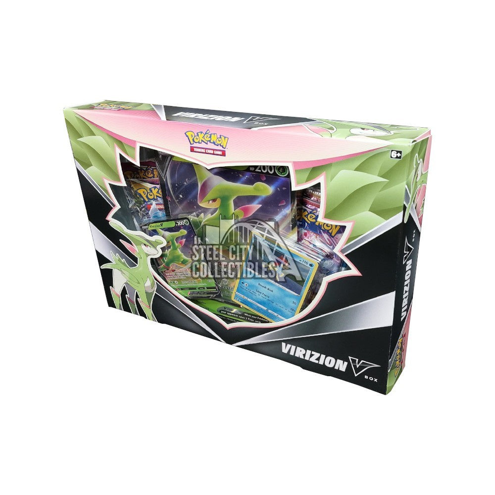 POKEMON TCG VIRIZION V BOX INGLES