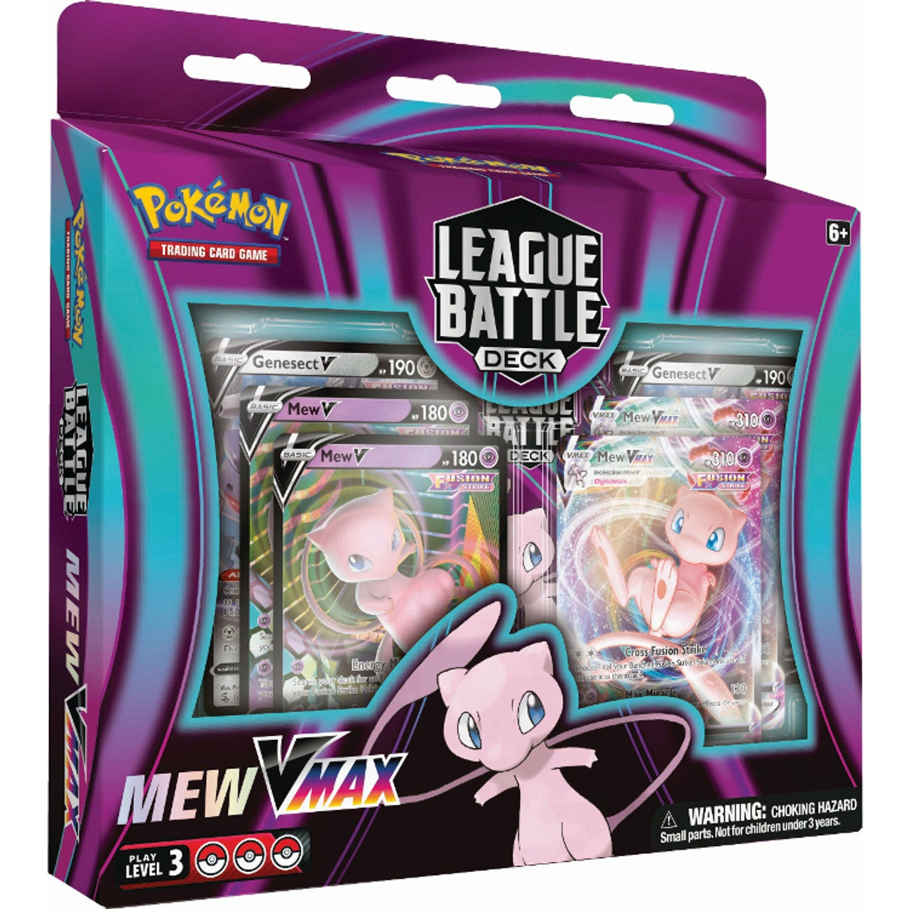 POKEMON TCG Mew VMAX League Battle Deck INGLES