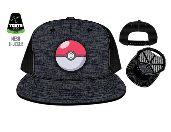 Pokemon - Pokebola Parche Gorra Ajustable