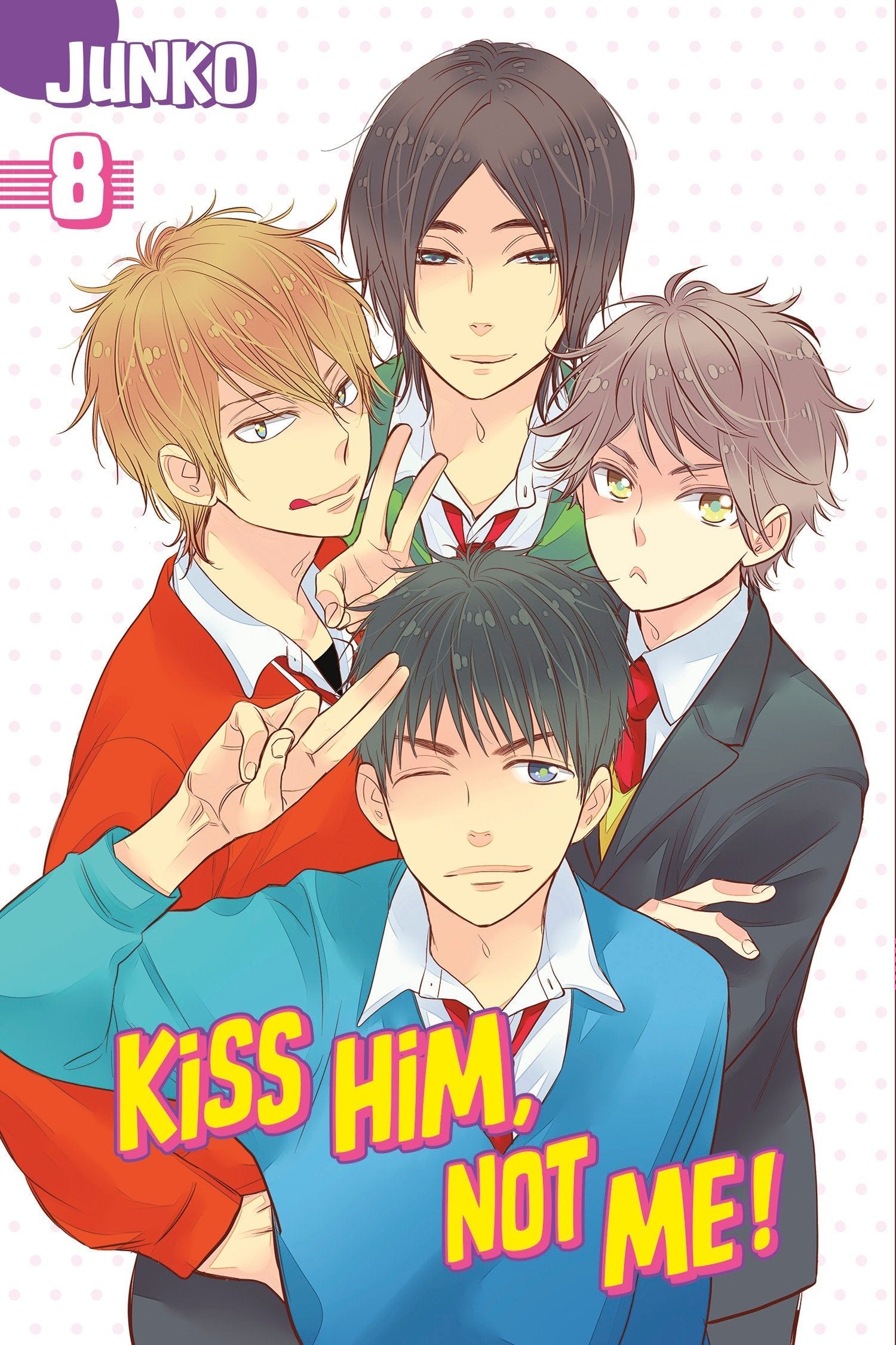 KISS HIM, NOT ME VOL.8 INGLES