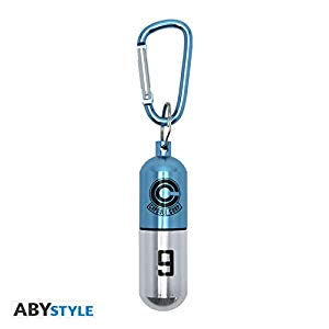 ABYSTYLE Llavero 3D Capsule Corp-Llaveros-ABYSTYLE-Akibara Xpress