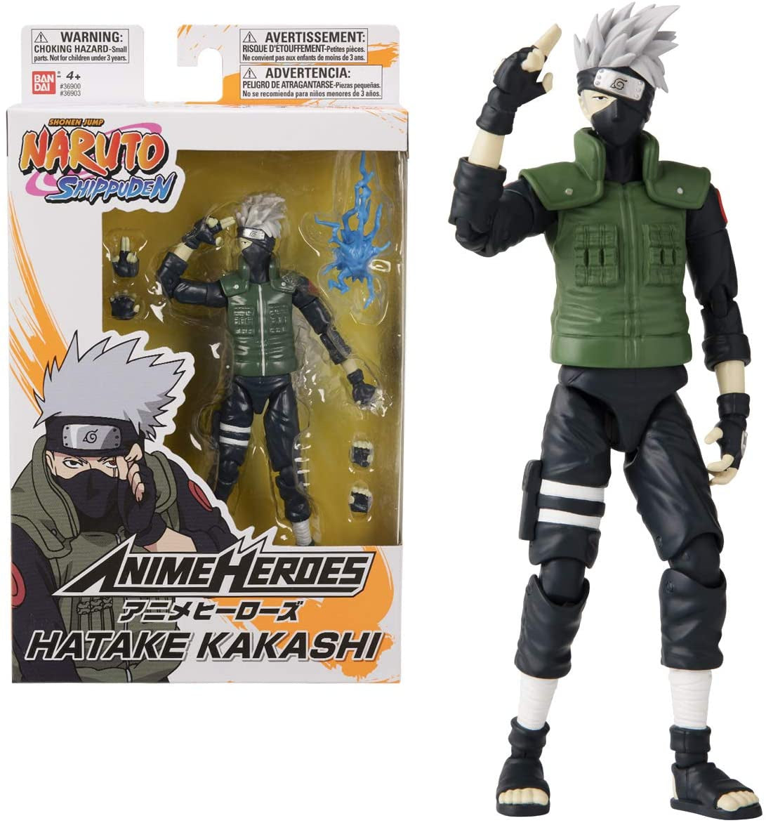 Anime Heroes Hatake Kakashi-Figuras-BANDAI-Akibara Xpress