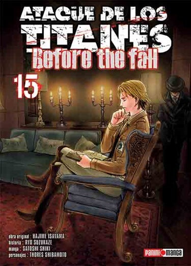 ATTACK ON TITAN BEFORE THE FALL N.15-Mangas Panini-PANINI-Akibara Xpress