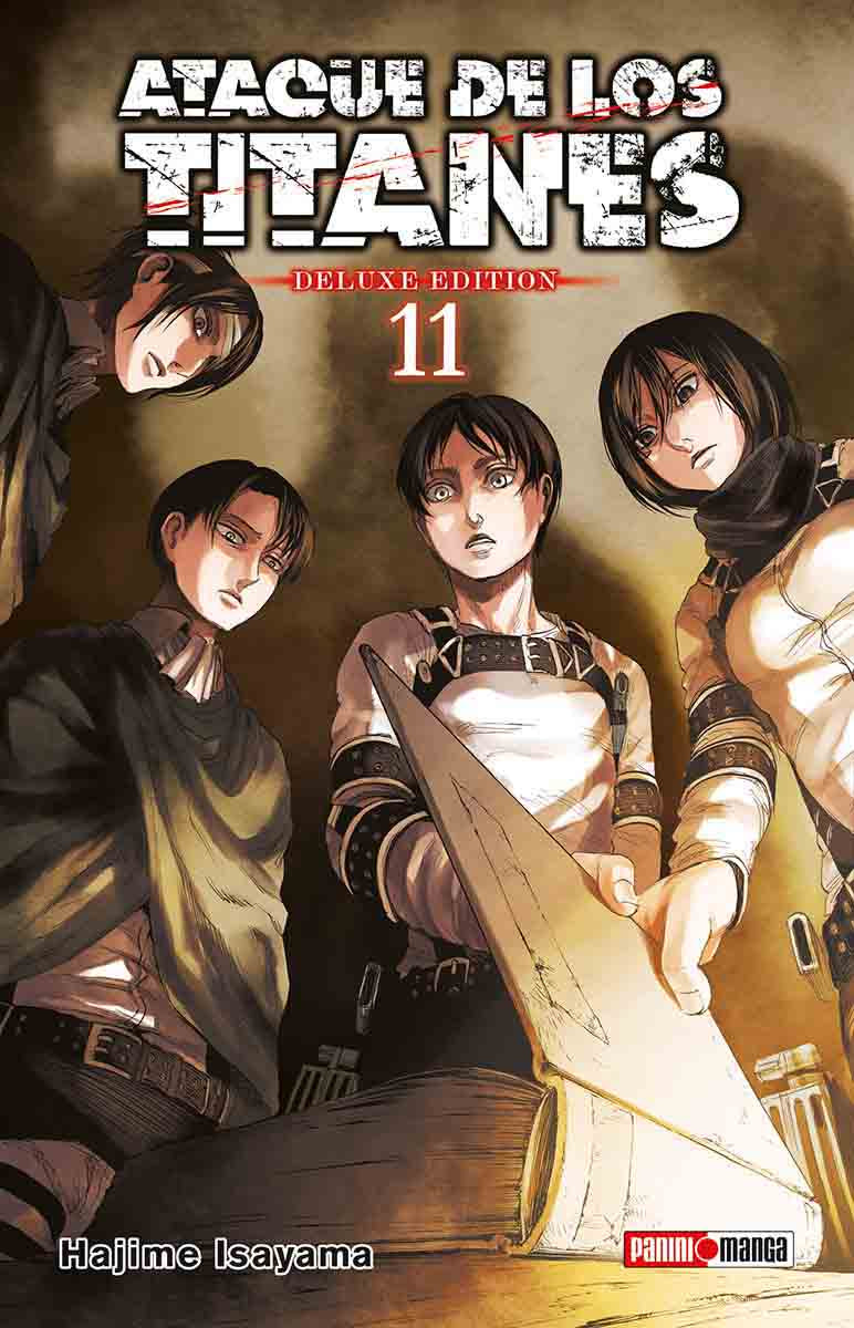 ATTACK ON TITAN DELUXE EDITION (2 IN 1) N.11-Mangas Panini-PANINI-Akibara Xpress