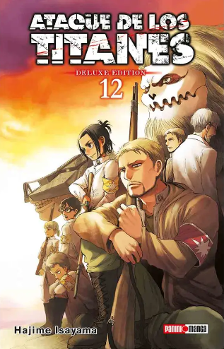 ATTACK ON TITAN DELUXE EDITION (2 IN 1) N.12-Mangas Panini-PANINI-Akibara Xpress