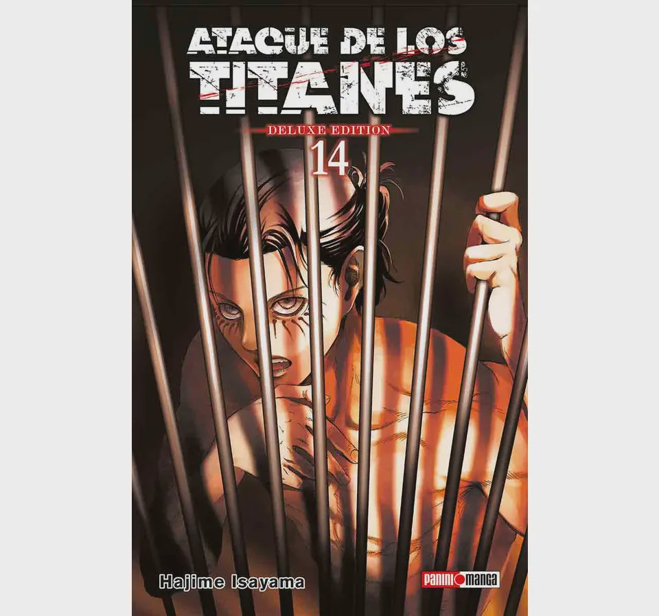 ATTACK ON TITAN DELUXE EDITION (2 IN 1) N.14-Mangas Panini-PANINI-Akibara Xpress