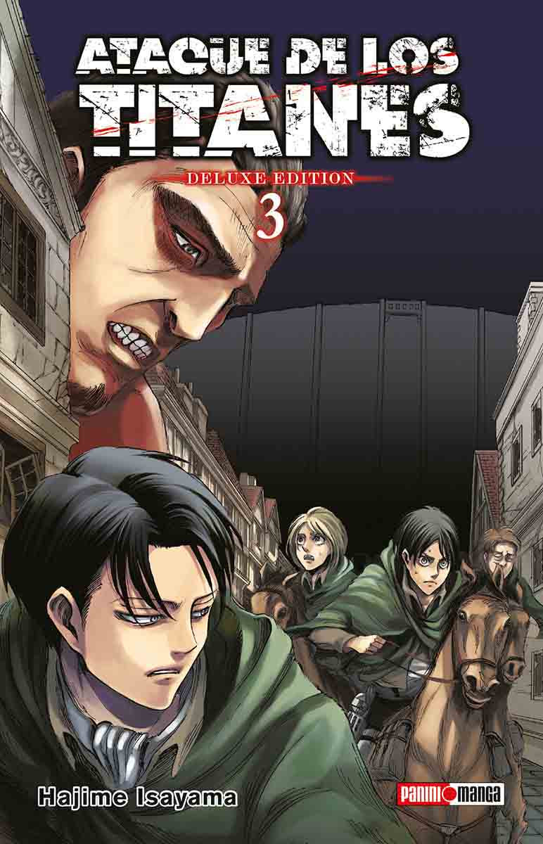 ATTACK ON TITAN DELUXE EDITION (2 IN 1) N.3-Mangas Panini-PANINI-Akibara Xpress