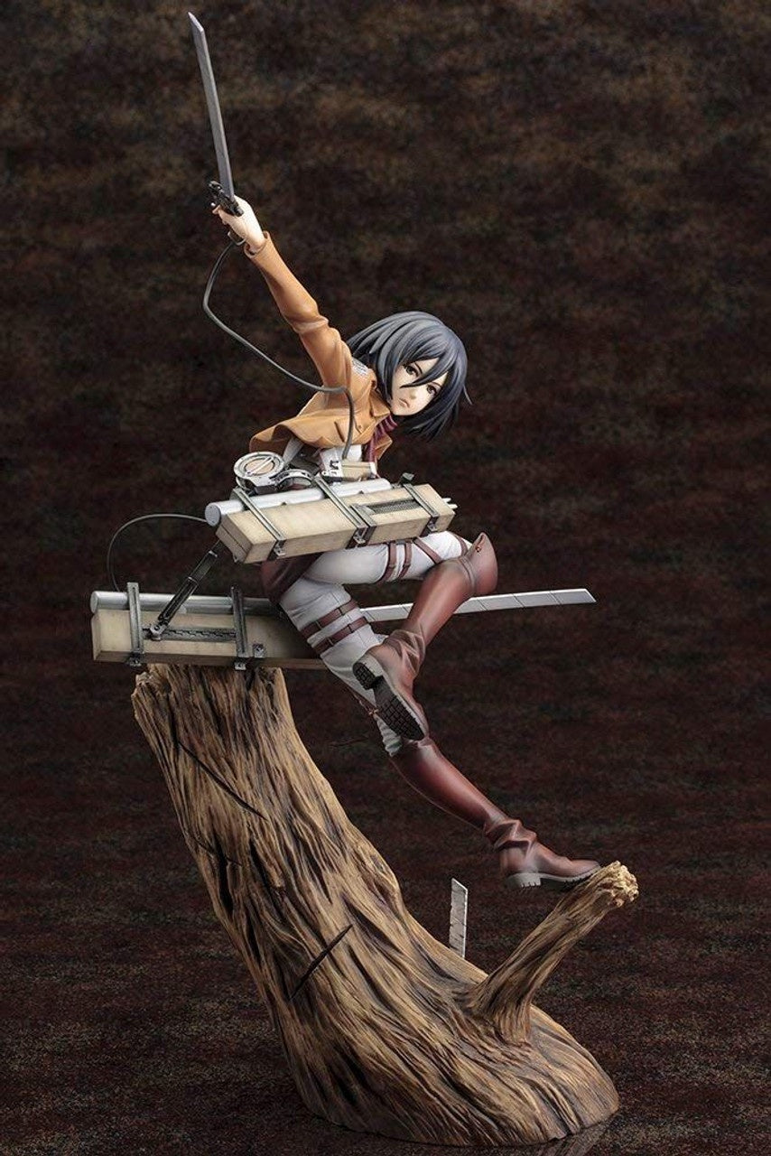 Attack On Titan Figure Mikasa Ackerman 1/8 Scale Artfx J Renewal Ver.-Figuras-Kotobukiya-Akibara Xpress