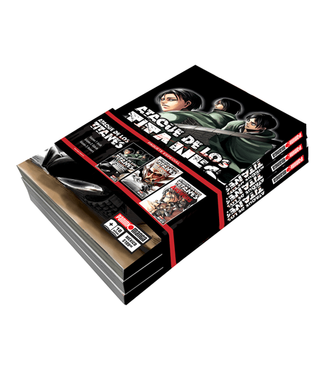 ATTACK ON TITAN GUIDE PACK-Boxset Panini-PANINI-Akibara Xpress