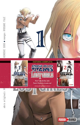 ATTACK ON TITAN LOST GIRLS BOXSET-Boxset Panini-PANINI BOXSET-Akibara Xpress