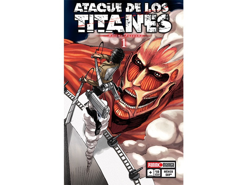 ATTACK ON TITAN N.1-Mangas Panini-PANINI-Akibara Xpress