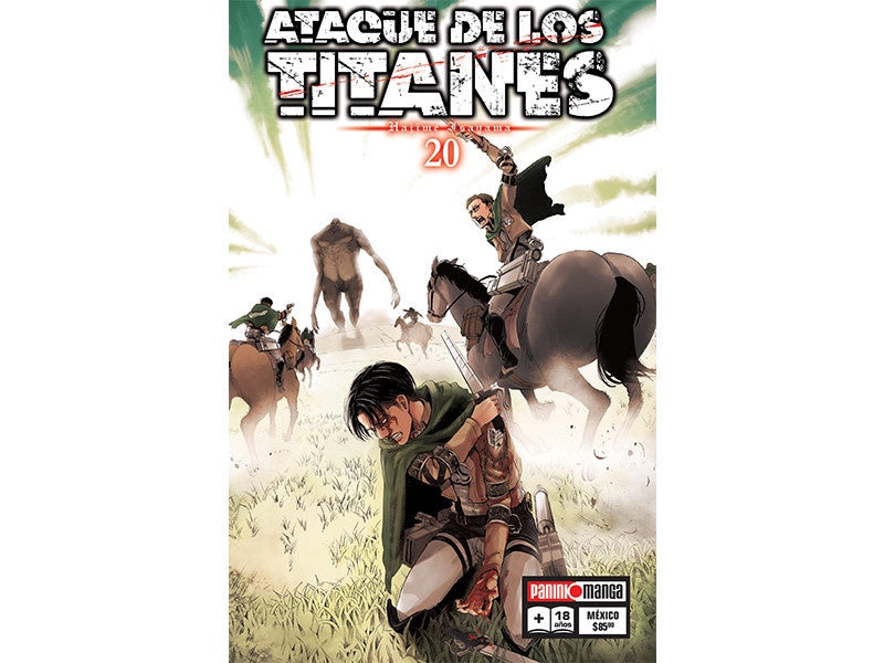 ATTACK ON TITAN N.20-Mangas Panini-PANINI-Akibara Xpress