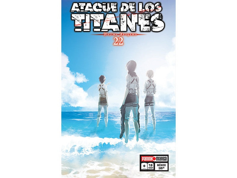 ATTACK ON TITAN N.22-Mangas Panini-PANINI-Akibara Xpress