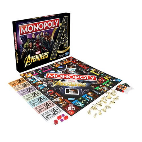 Avengers Endgame Edition Monopoly Game-Juegos De Mesa-Juegos de Mesa-Akibara Xpress
